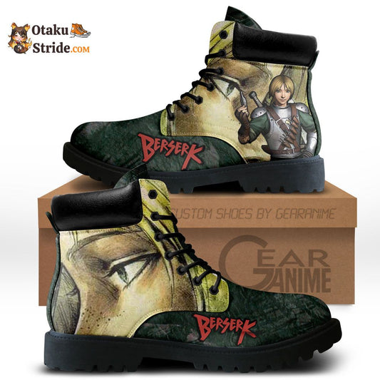 Berserk Judeau Boots Anime Leather Casual NTT0610