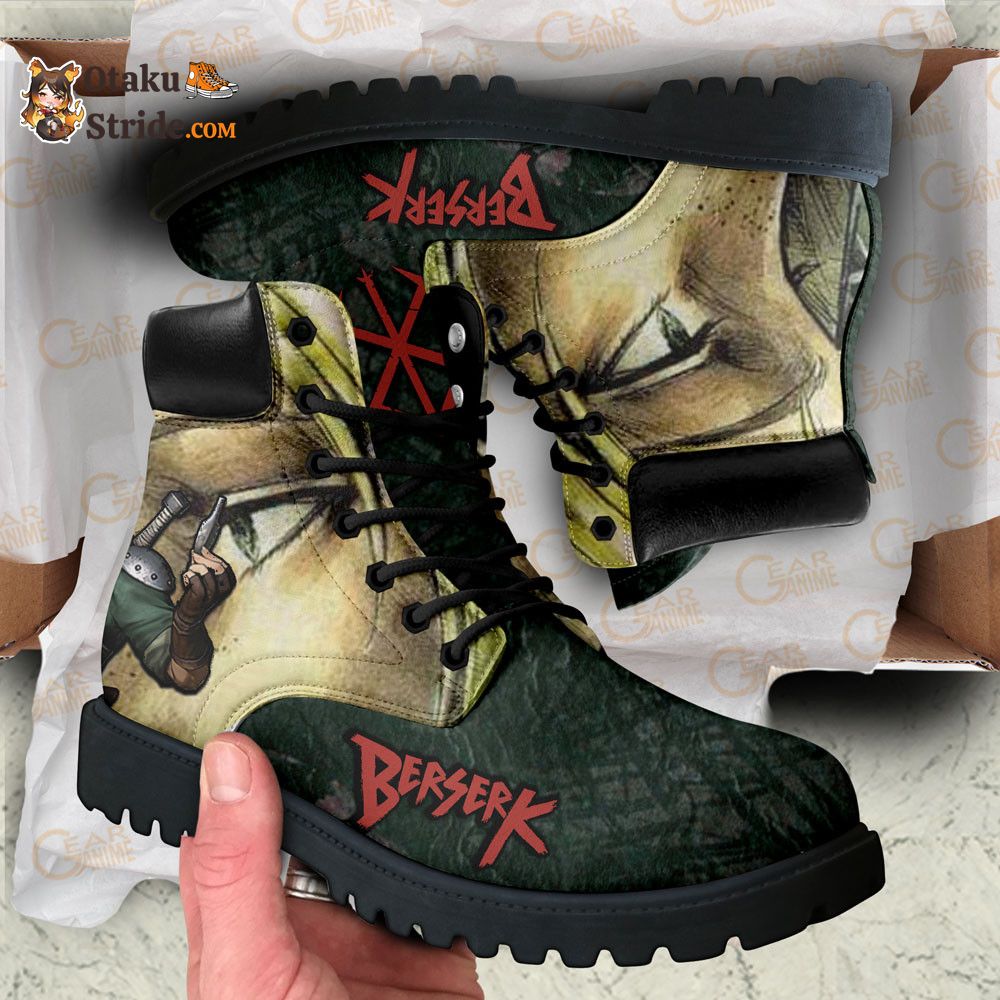 Berserk Judeau Boots Anime Leather Casual NTT0610