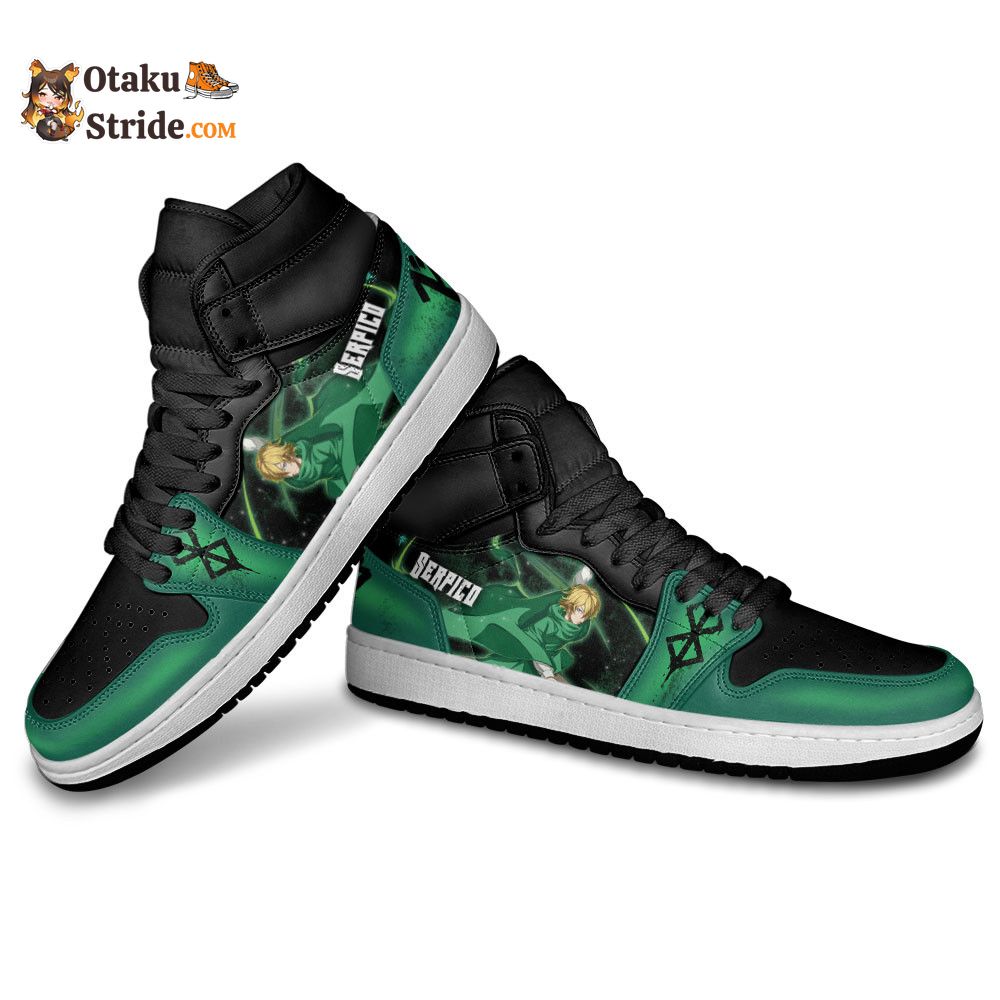 Serpico Sneakers Berserk Custom Anime Shoes For Fans