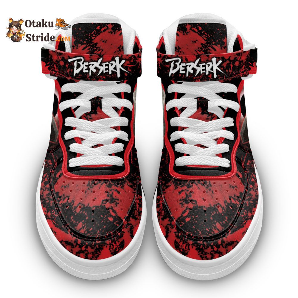 Guts Sneakers Air Mid Custom Berserk Anime Shoes