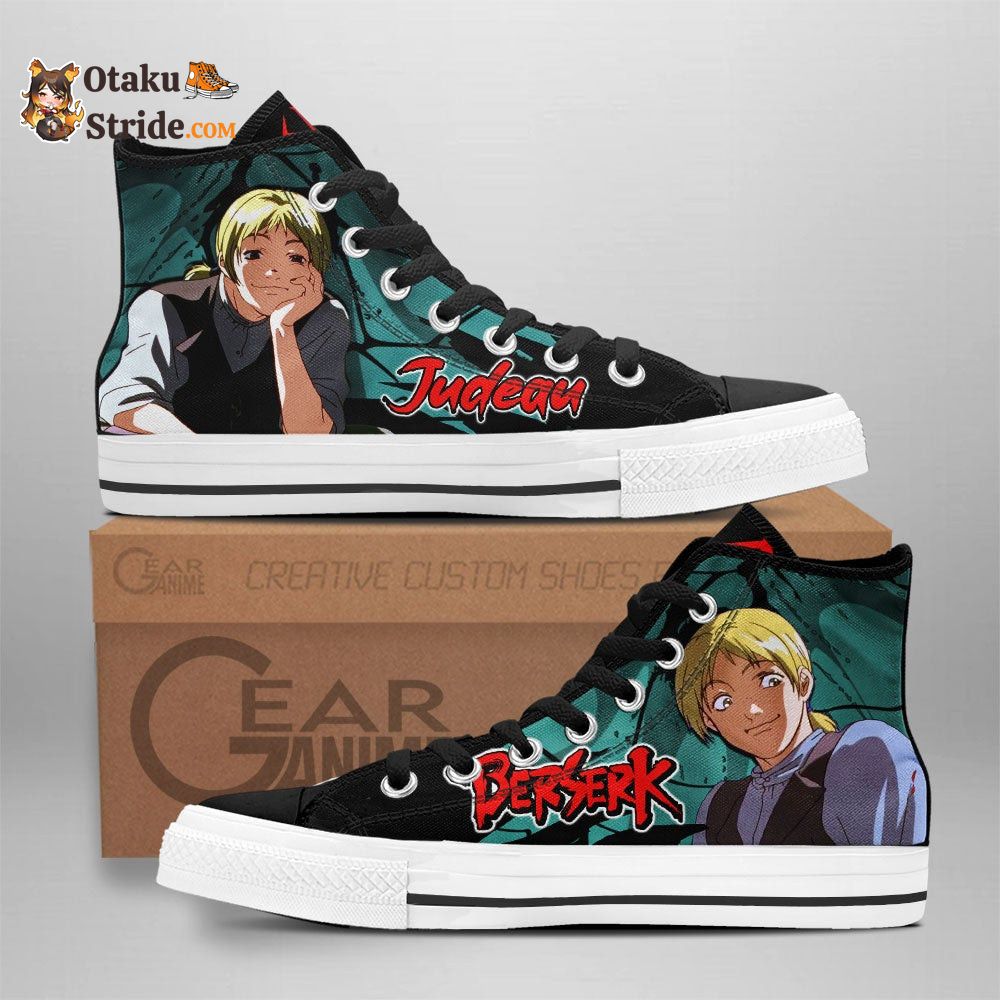 Berserk Judeau High Top Shoes Custom Anime Sneakers