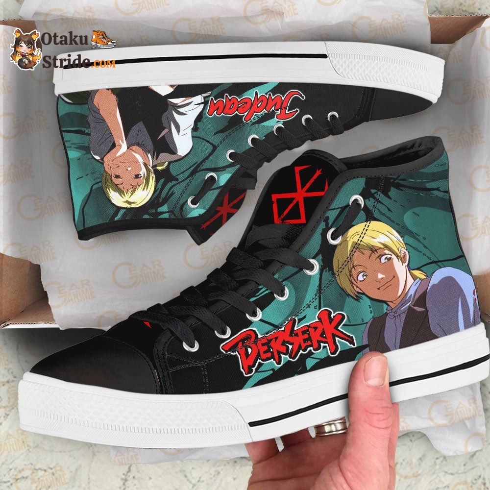 Berserk Judeau High Top Shoes Custom Anime Sneakers