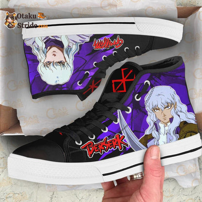 Berserk Griffith High Top Shoes Custom Anime Sneakers