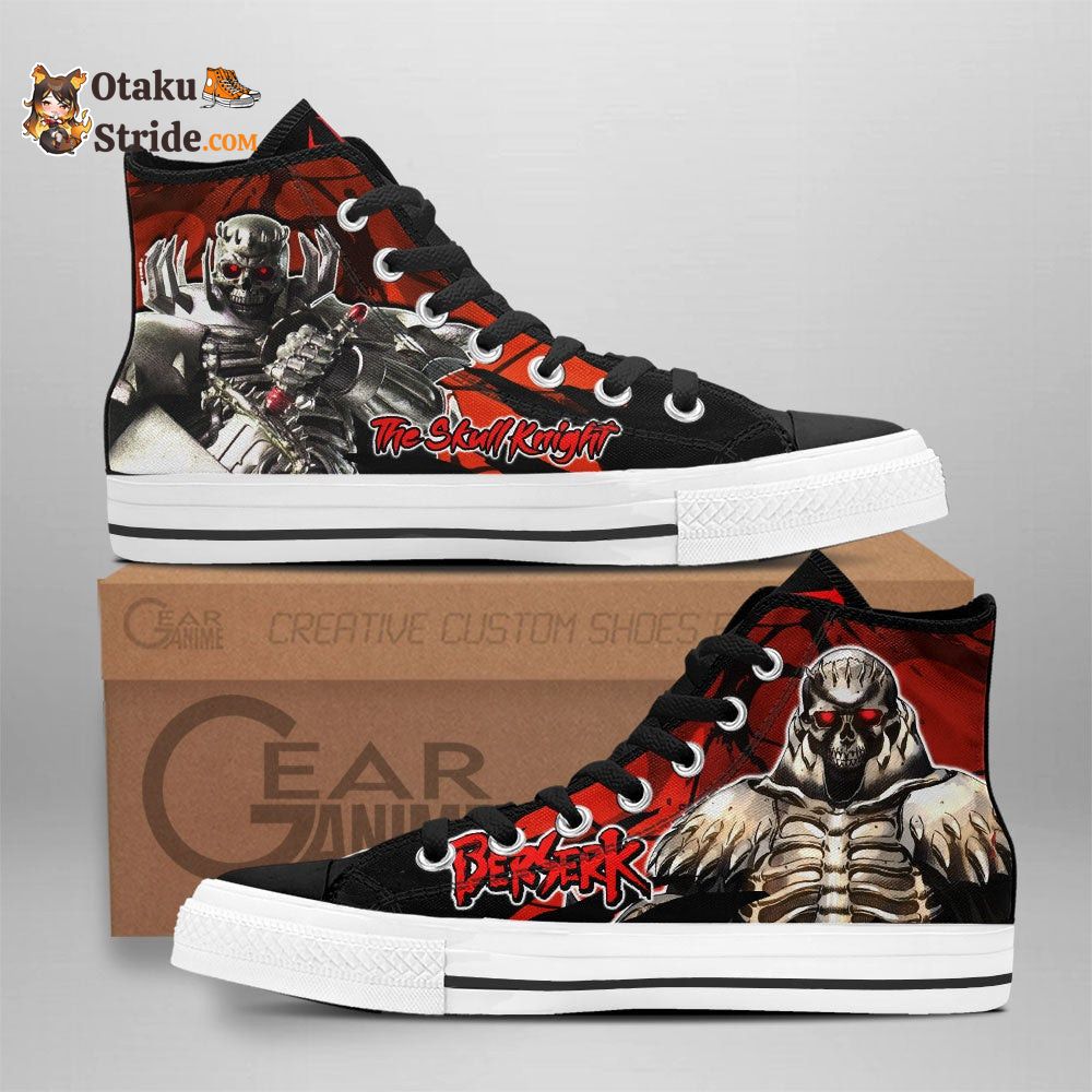 Berserk The Skull Knight High Top Shoes Custom Anime Sneakers