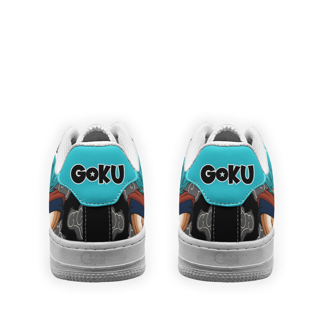 Dragon Ball Z Shoes Goku Super Saiyan Blue Shoes Anime Air Sneakers