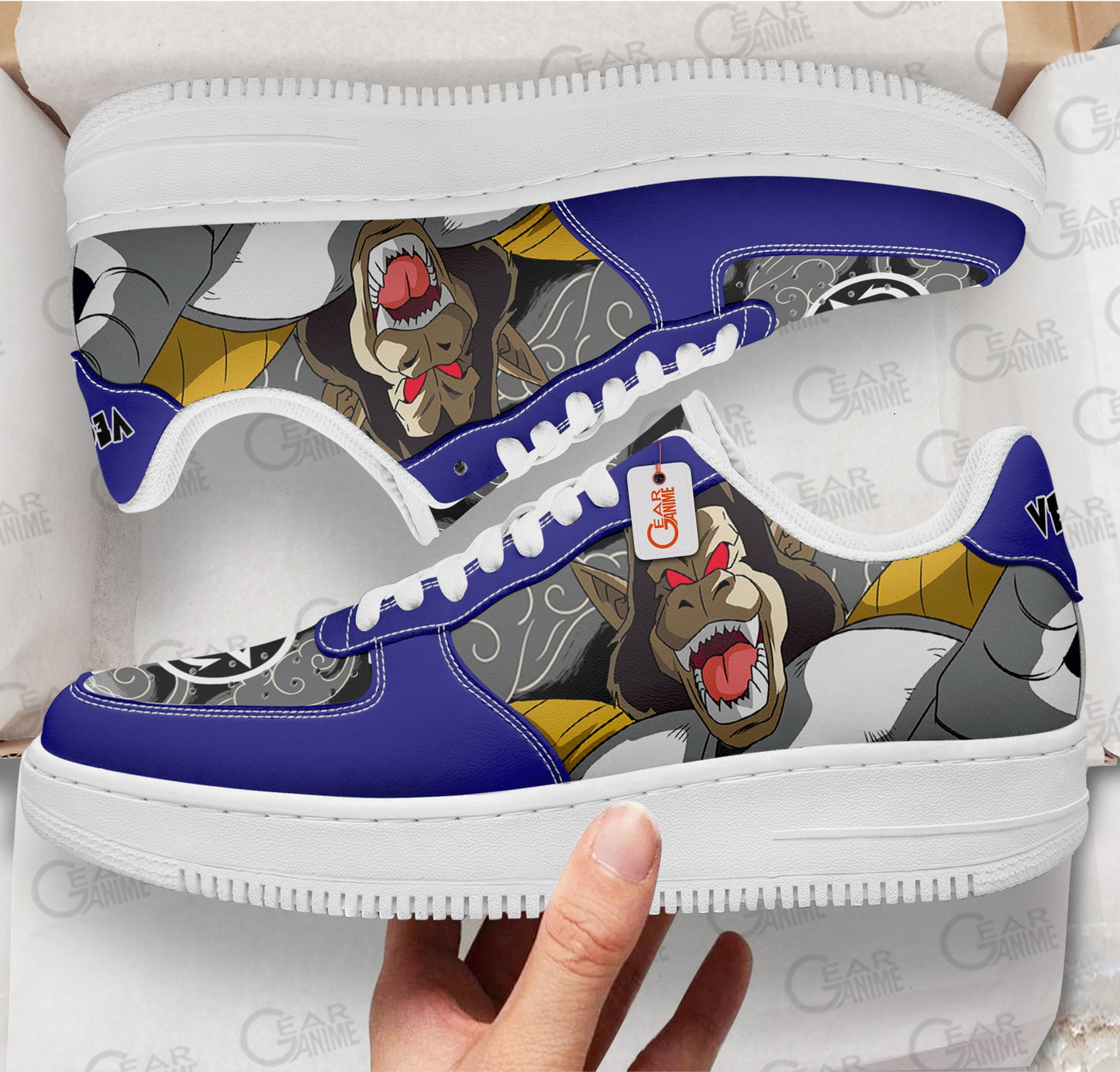 Dragon Ball Z Shoes Vegeta High Top Shoes