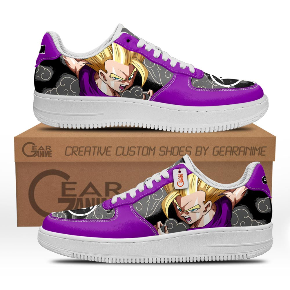 Dragon Ball Z Shoes Gohan Teen Super Saiyan Shoes Anime Air Sneakers