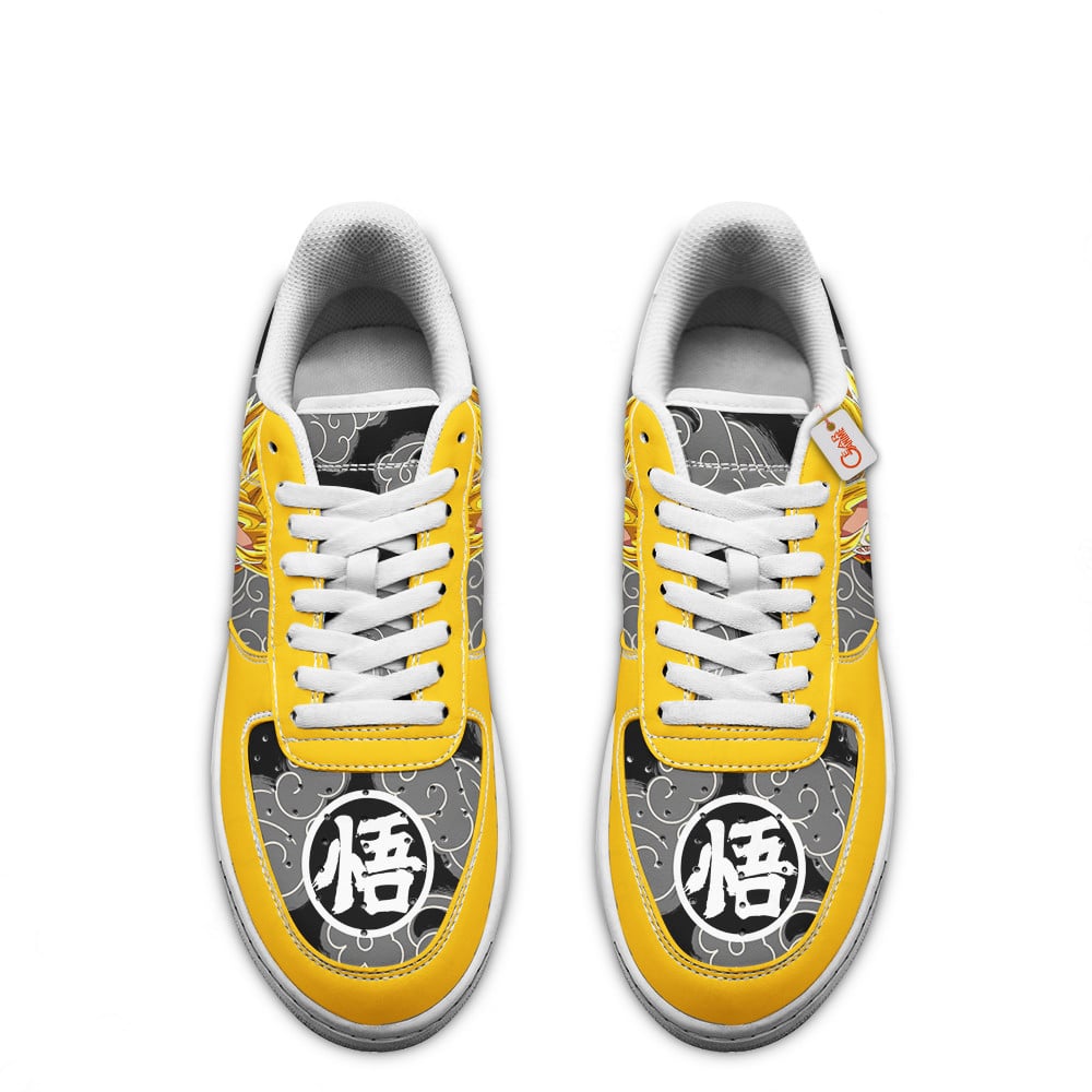 Dragon Ball Z Shoes Goku Super Saiyan 2 Shoes Anime Air Sneakers