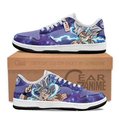 Dragon Ball Z Shoes Goku Ultra Instinct SB Sneakers Anime Shoes