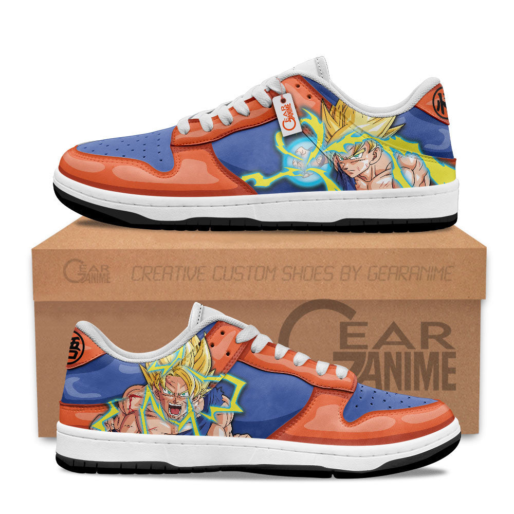 Dragon Ball Z Shoes Goku Super Saiyan SB Sneakers Anime Shoes