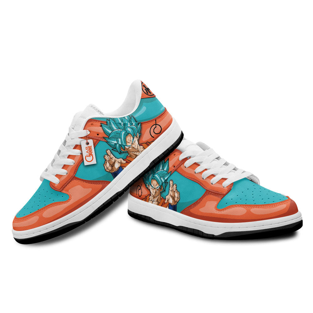 Dragon Ball Z Shoes Goku Blue SB Sneakers Anime Shoes