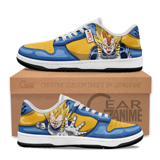 Dragon Ball Z Shoes Vegeta Super Saiyan Shoes DB Anime Custom Sneakers