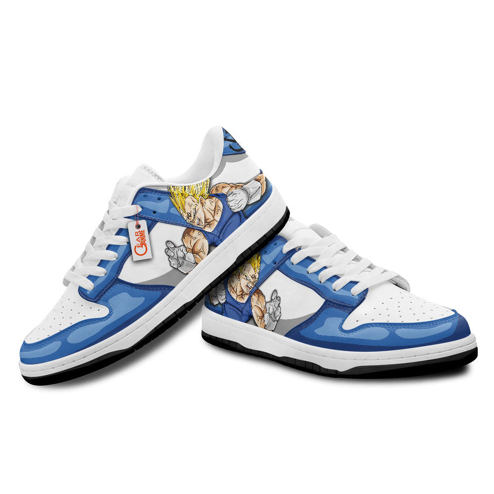 Dragon Ball Z Shoes Vegeta Super Saiyan 2 Sneakers Anime High Top Shoes