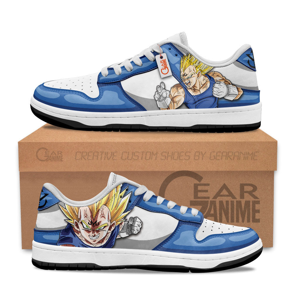 Dragon Ball Z Shoes Vegeta Super Saiyan 2 Sneakers Anime High Top Shoes